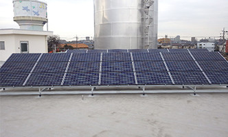 太陽電池発電能力10kw