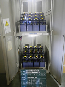 大型蓄電池交換作業（１００ＫＶＡ）